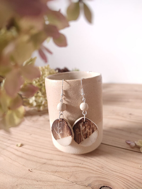 Boucles d'oreille arbres – Image 2